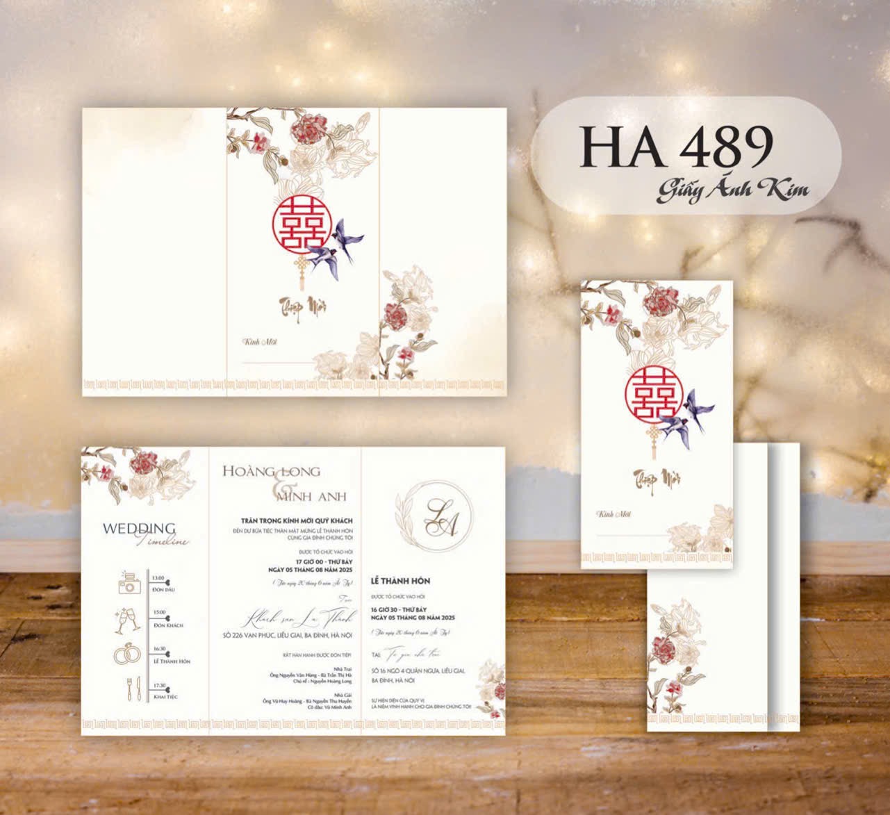 Mẫu thiệp HA 2025