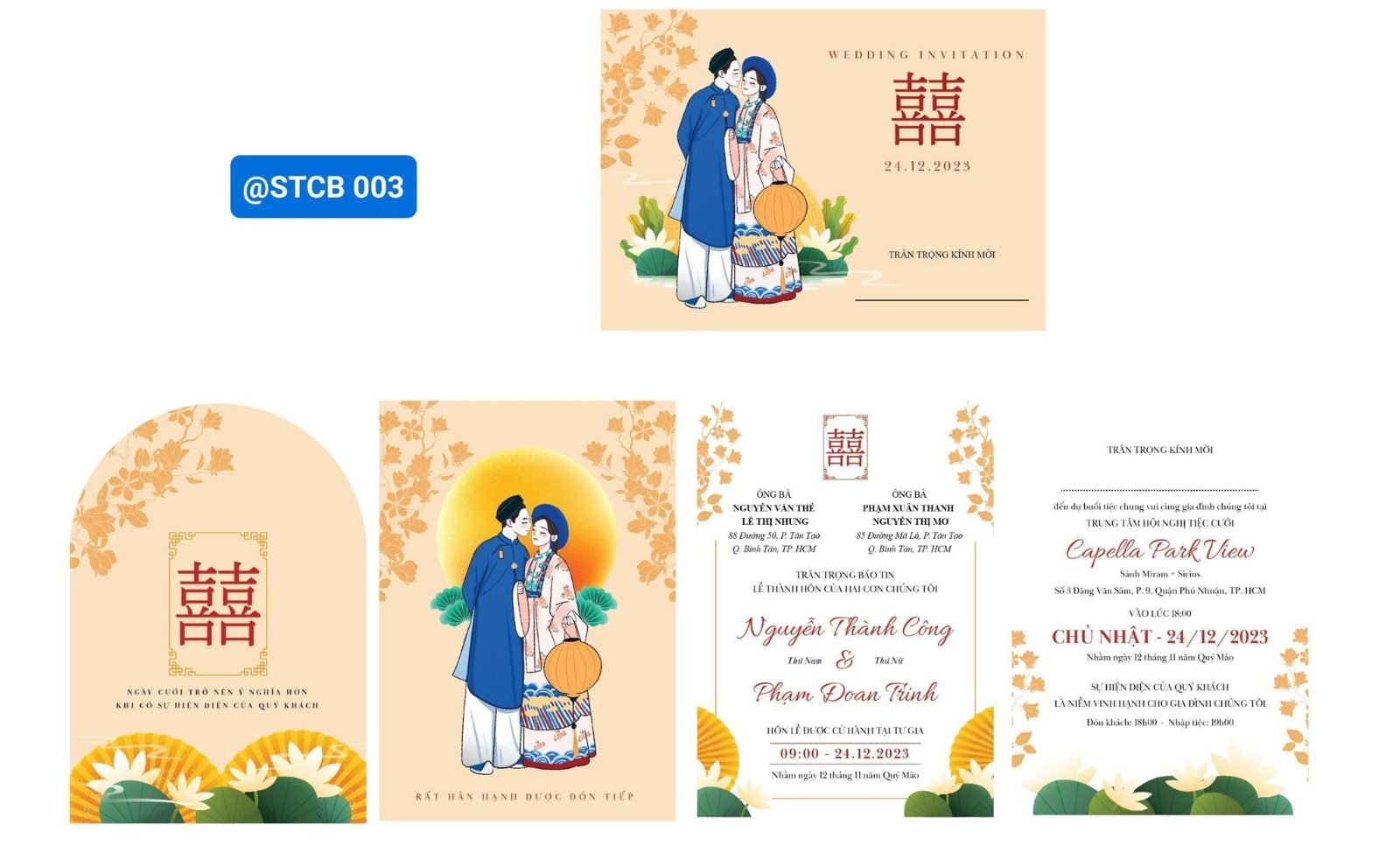 Thiệp phong bì phong cách Chibi