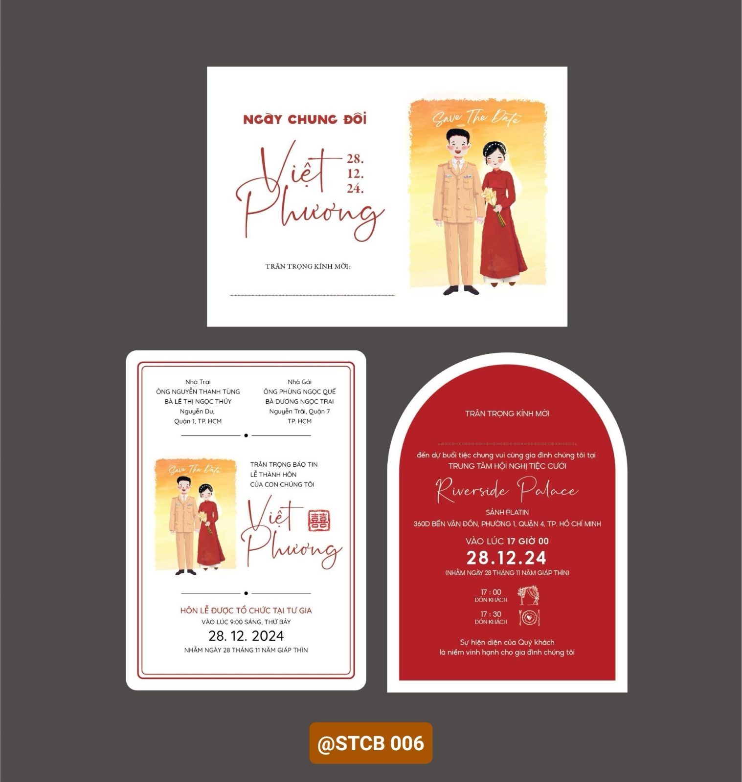 Thiệp phong bì phong cách Chibi