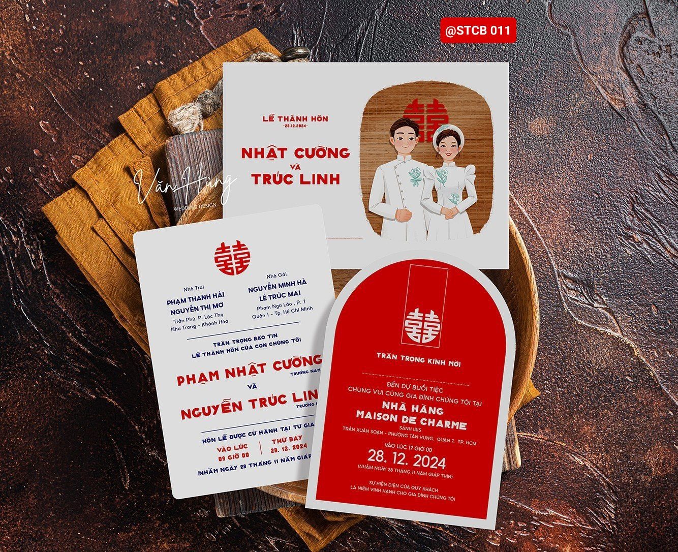 Thiệp phong bì phong cách Chibi