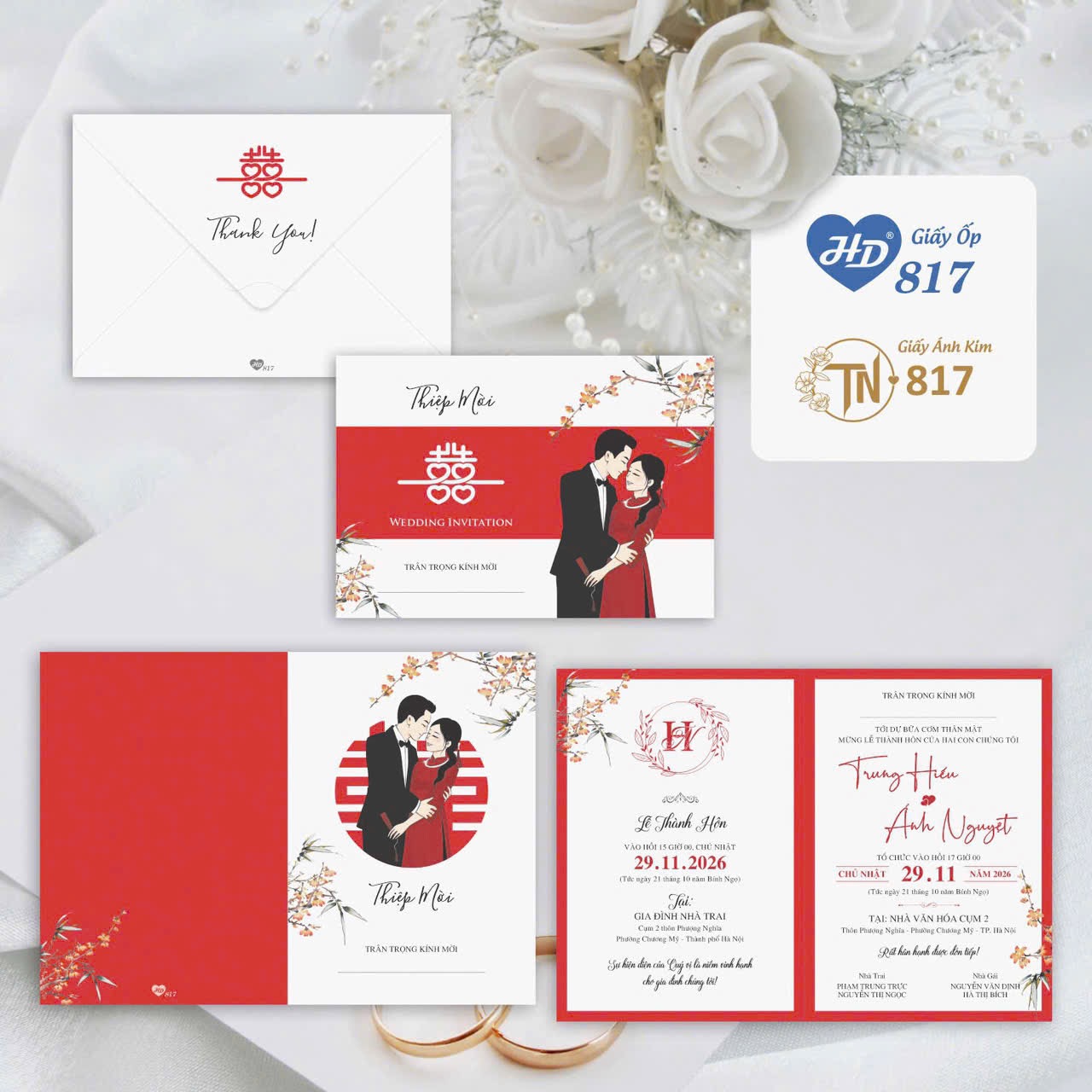 Mẫu thiệp Phong bì HD-TN 2026