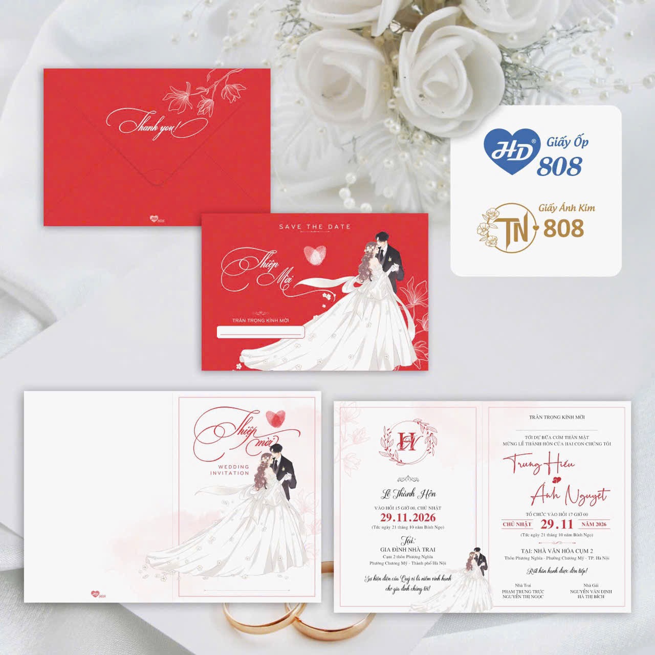 Mẫu thiệp Phong bì HD-TN 2026