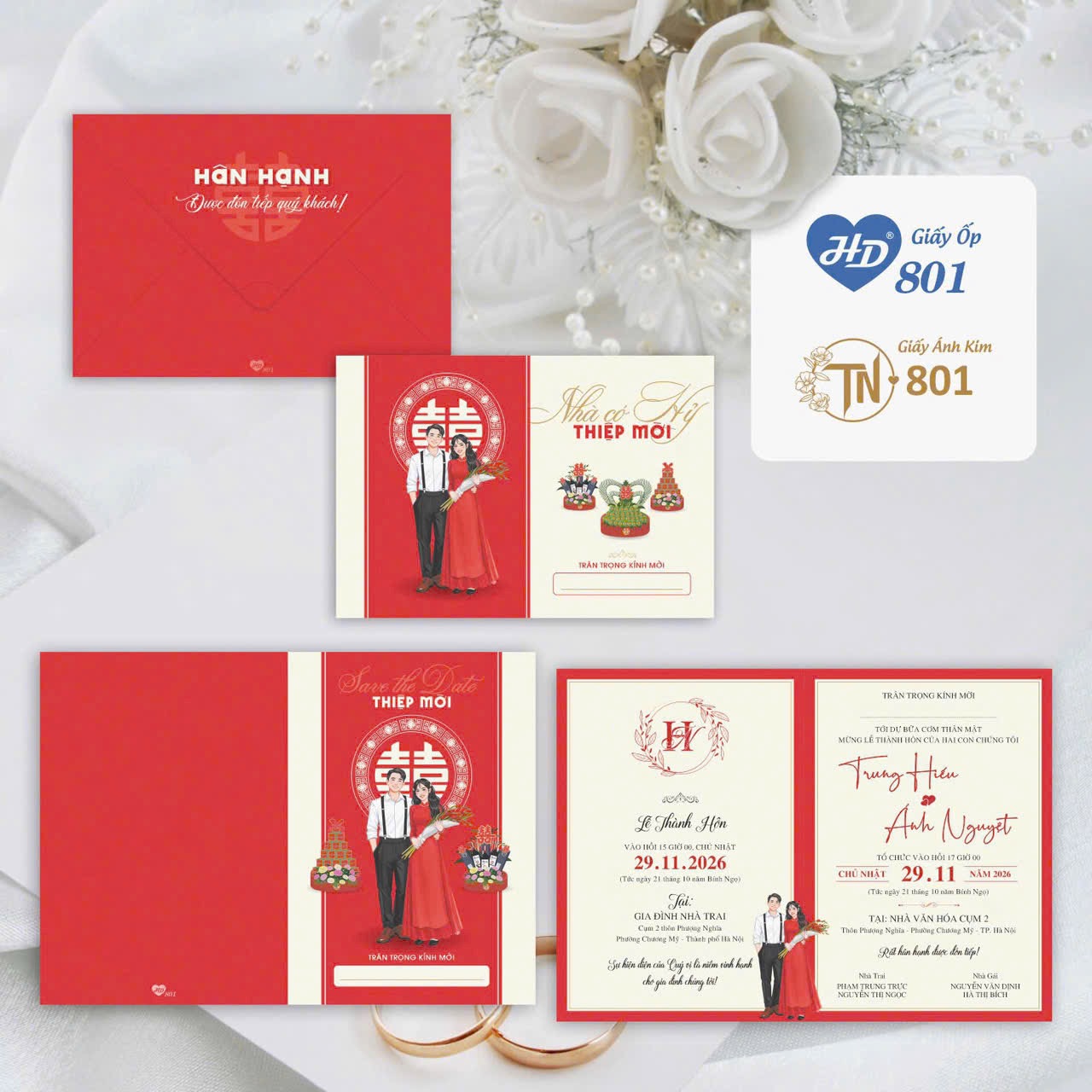 Mẫu thiệp Phong bì HD-TN 2026