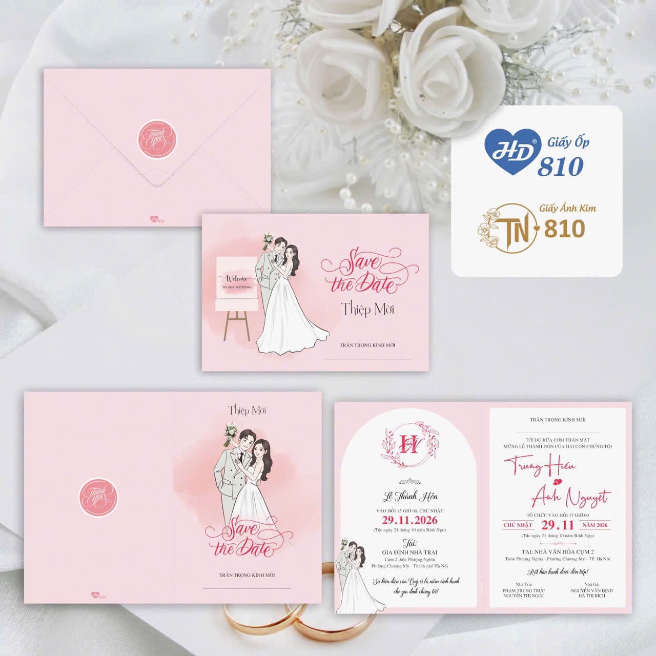 Mẫu thiệp Phong bì HD-TN 2026