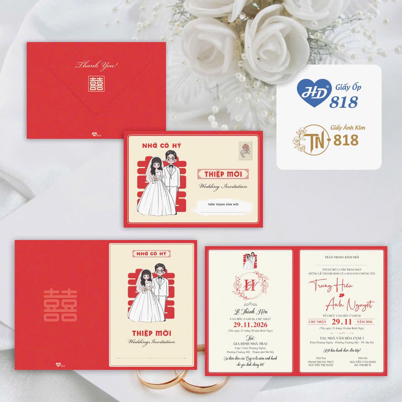Mẫu thiệp Phong bì HD-TN 2026