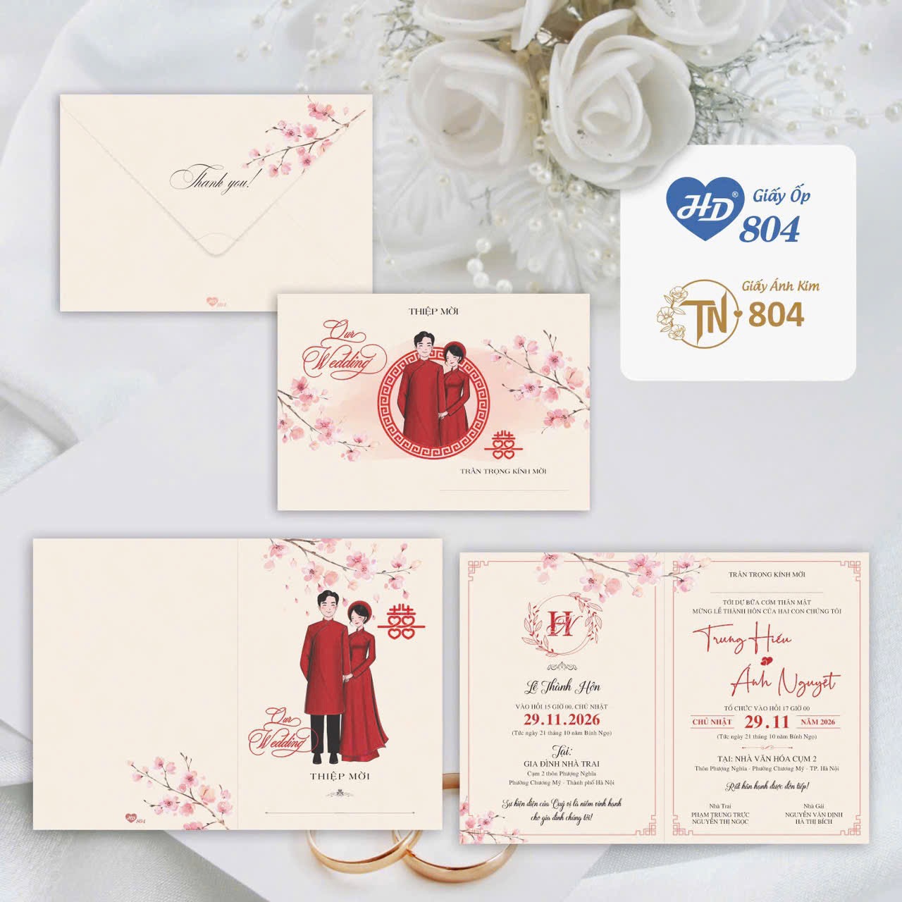 Mẫu thiệp Phong bì HD-TN 2026