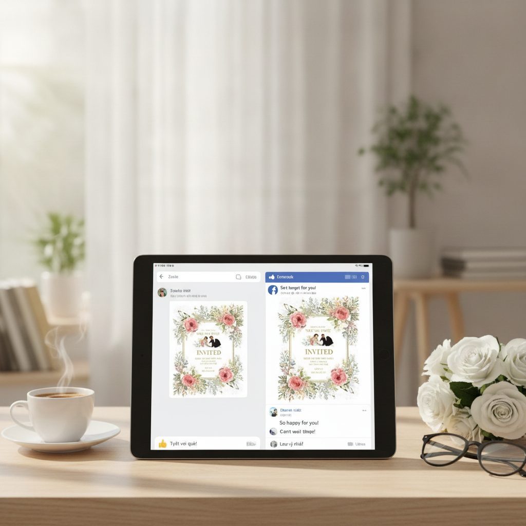 Gửi thiệp cưới online qua Zalo, Facebook: 7 câu hỏi thường gặp