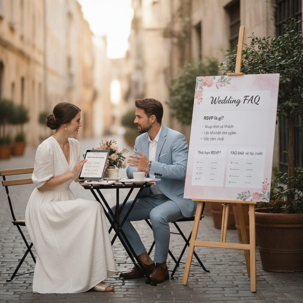 Xác nhận tham dự (RSVP) là gì? Hỏi đáp giúp chốt số khách dự tiệc cưới